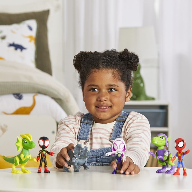 Spidey und seine Superfreunde - 2er Pack - Spielfiguren - Dino-Webs - 1 Stück