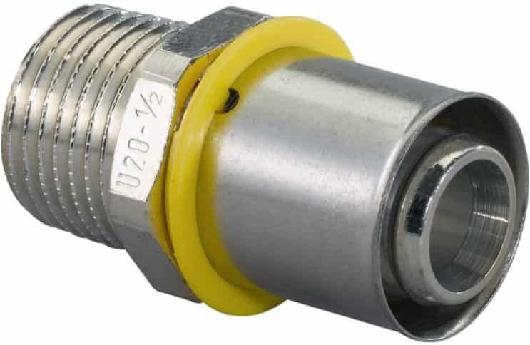 Uponor - MLC G Gas Plus - Perskoppeling - Recht - 32 x 1 Buitendraad