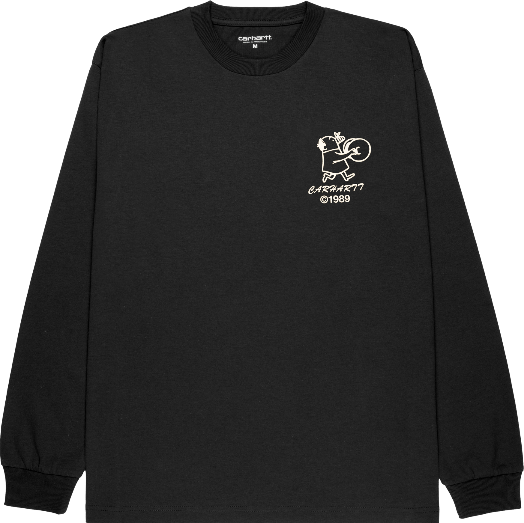 Carhartt WIP Delicious Frequencies Longsleeve Schwarz