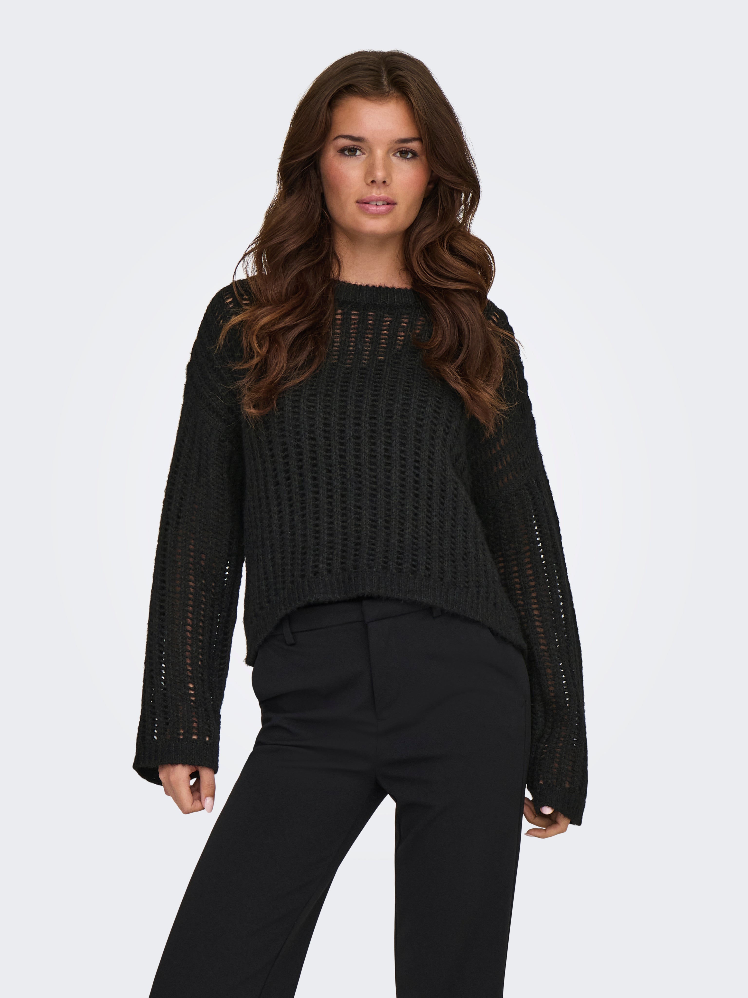 ONLMAJA Strickpullover Black