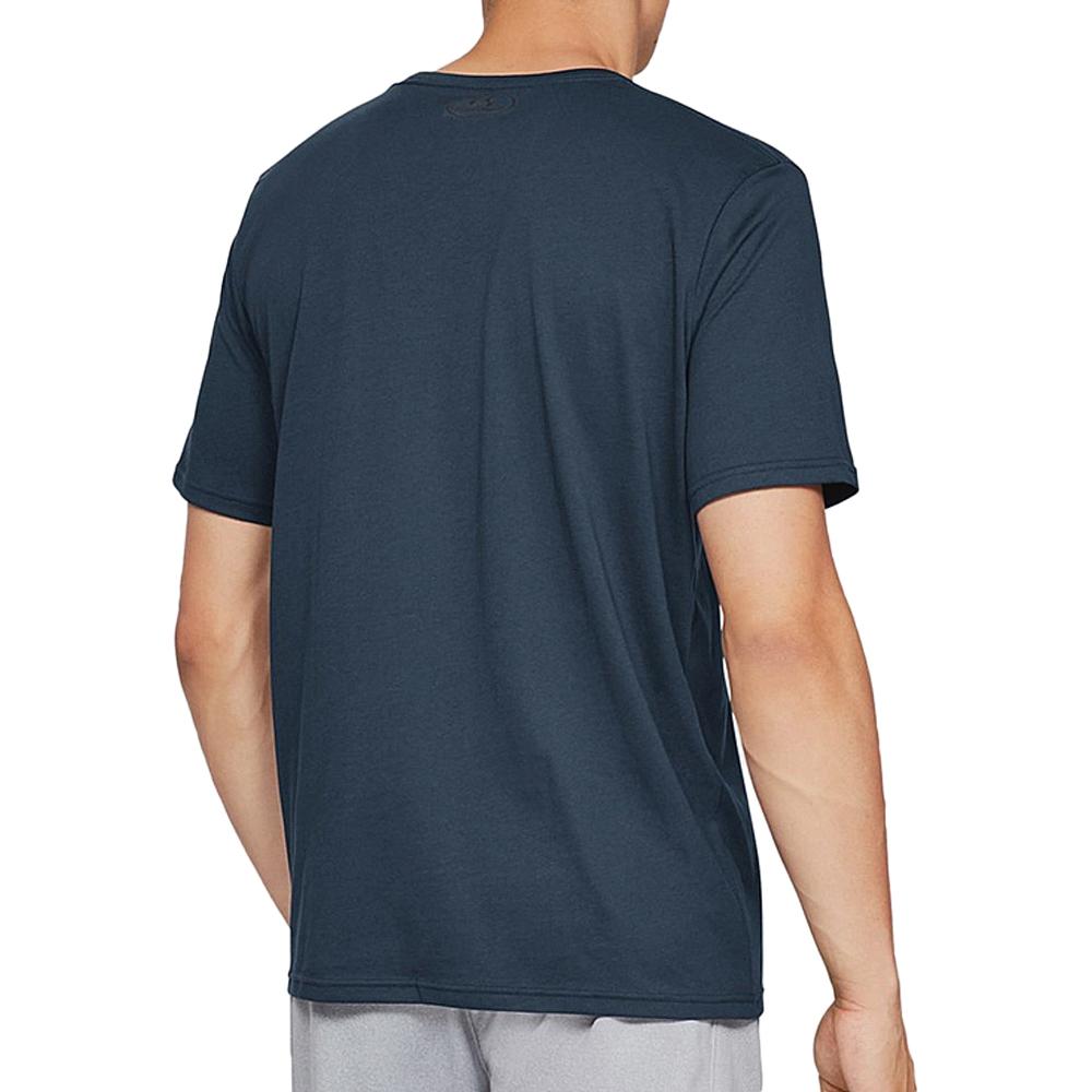 Under Armour T-shirt Marine Homme Under Armour Left Chest