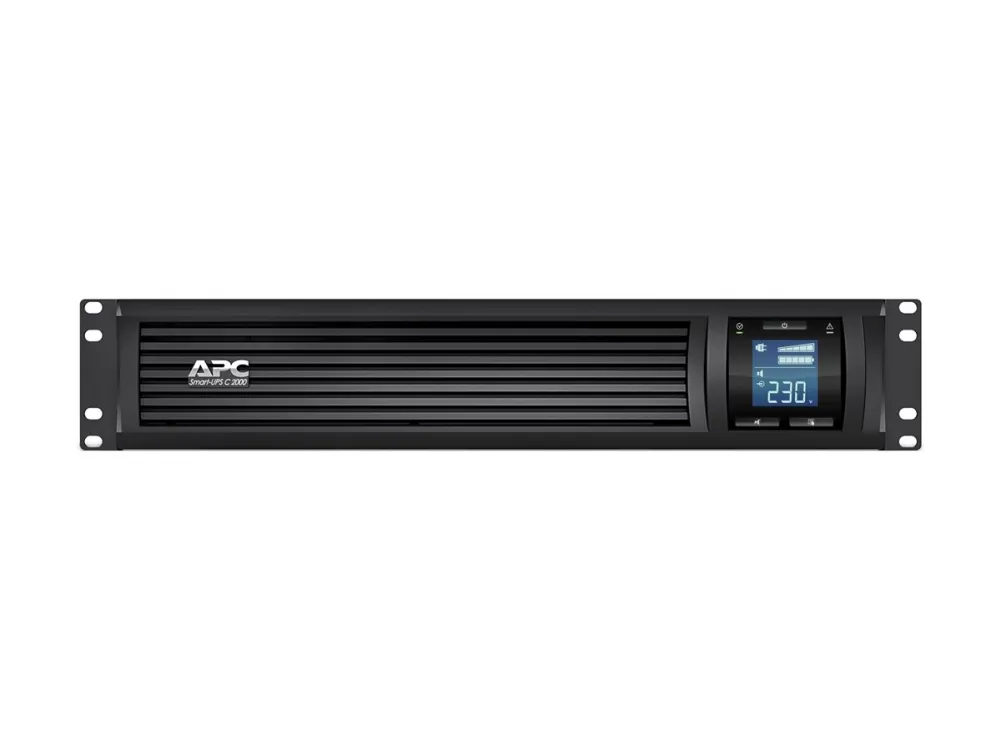 APC Smart-UPS C 2000VA 2U - UPS (rackversion) - AC 230 V - 1300 Watt - 2000 VA - USB - output-stikforbindelser: 6 - 2U - sort - for P/N: AR4018SPX432, AR4024SP, AR4024SPX429, AR4024SPX431, AR4024SPX432, NBWL0356A
