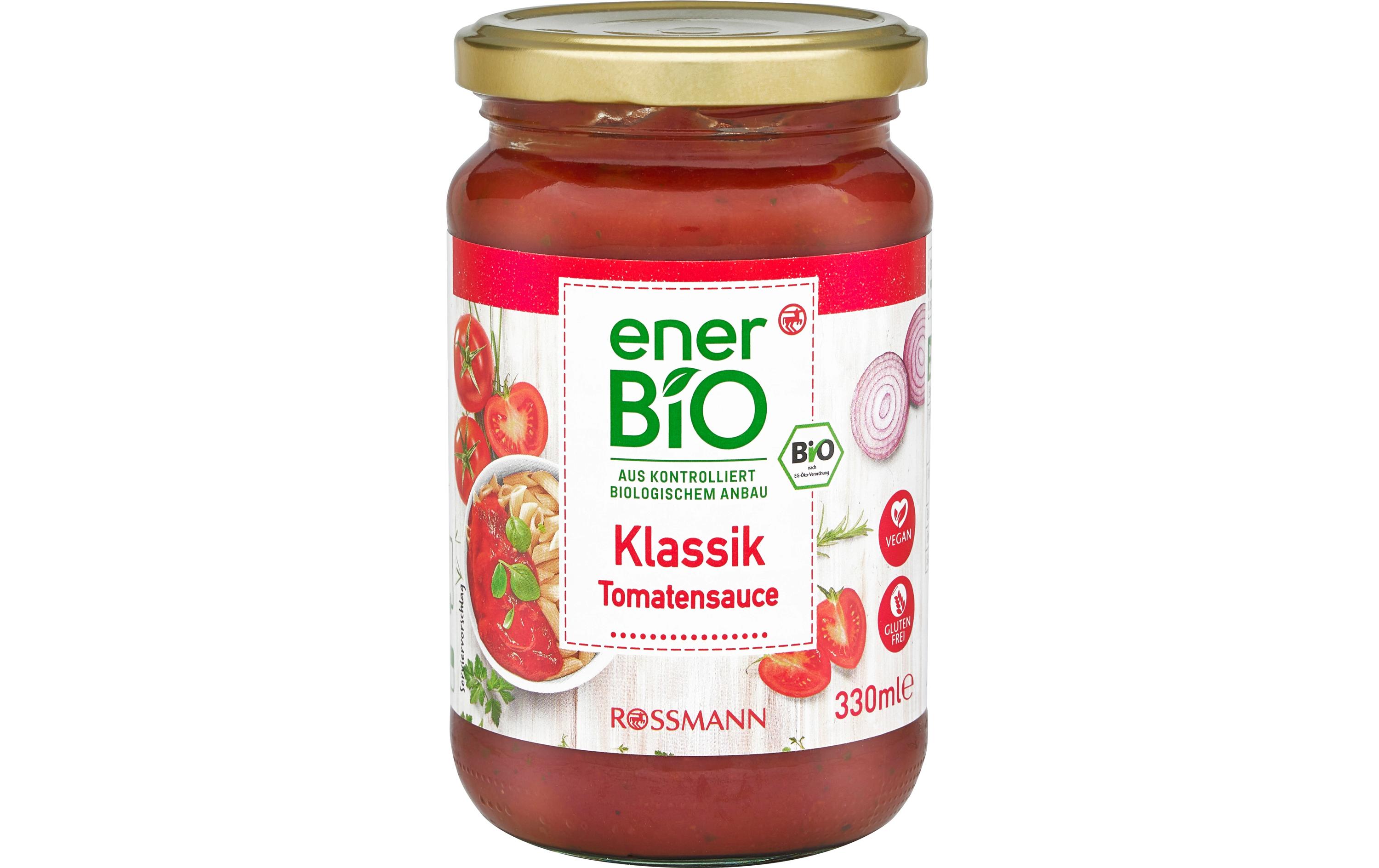 Tomatensauce Klassik 330 mlTeigwarensauce mit Tomaten und Gemüse