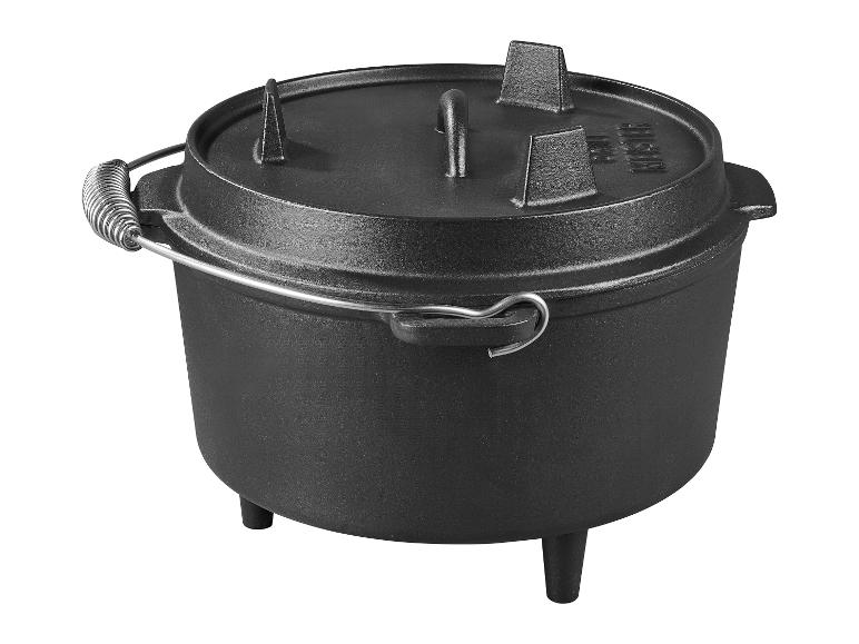 Gietijzeren BBQ pan