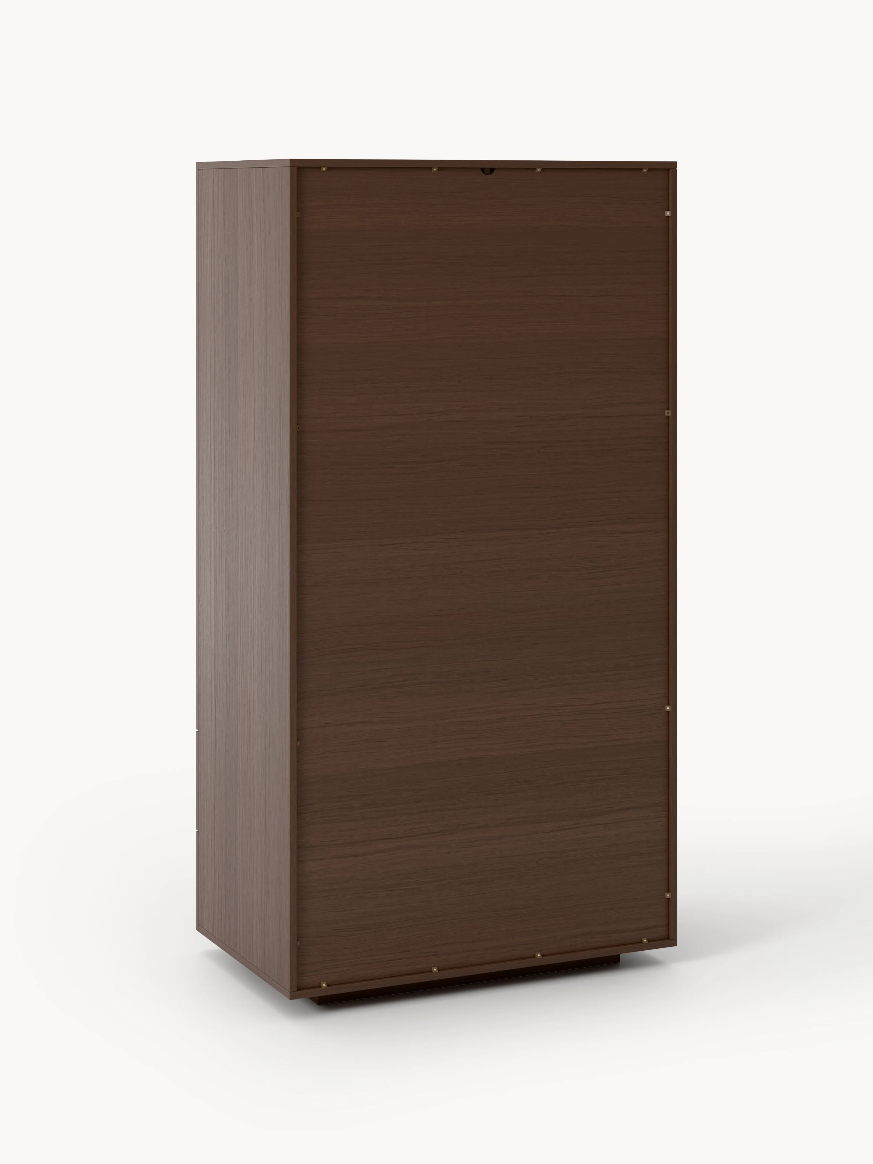 Houten compacte kledingkast Sato