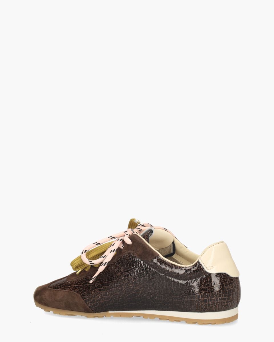 Nubikk Billy Lou Donkerbruin Damessneakers