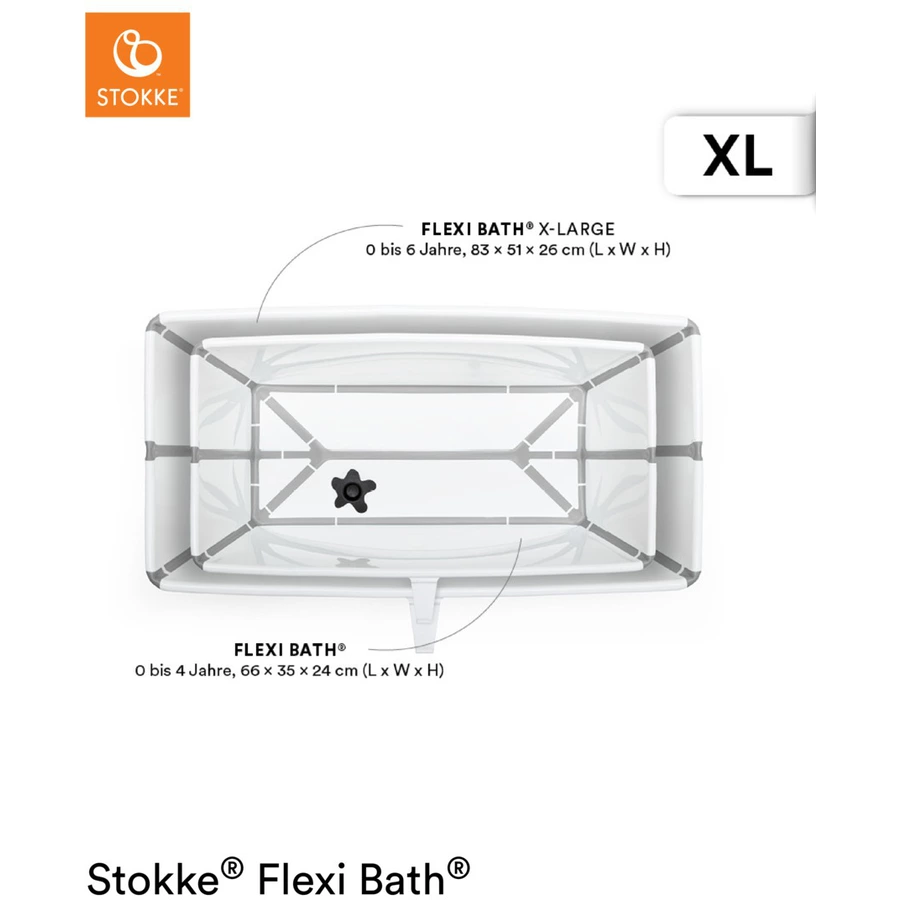 STOKKE® Badewanne Flexi Bath XL™ Set blau
