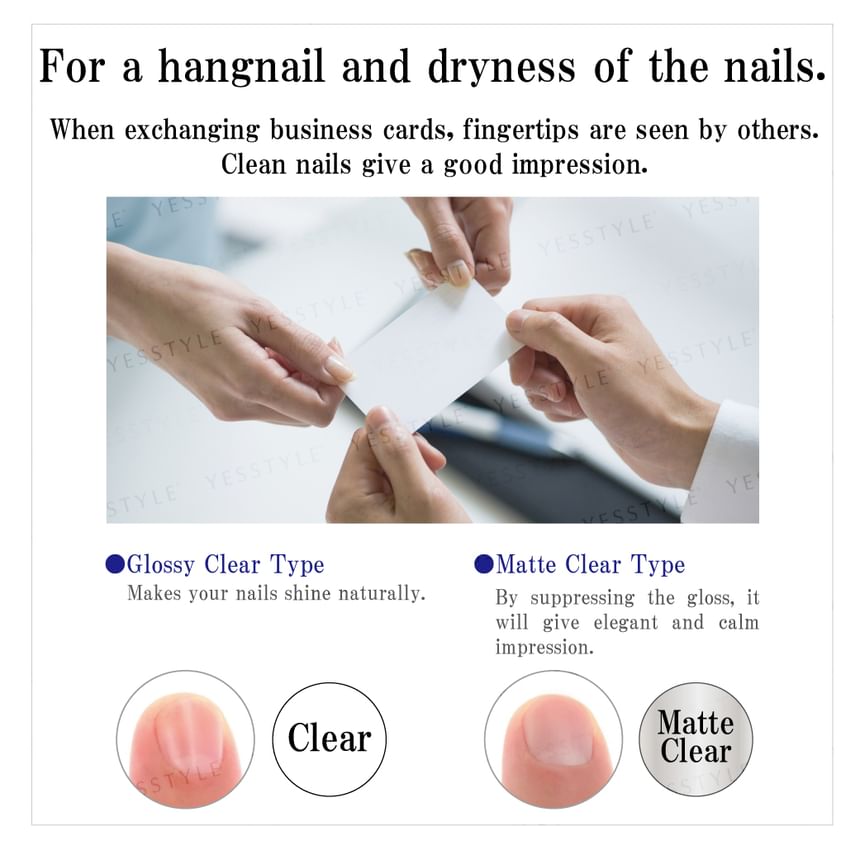 BRO. FOR MEN - Nagellak Matte Clear Type