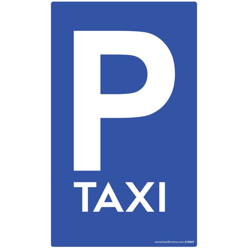 Panneau Parking - TAXI