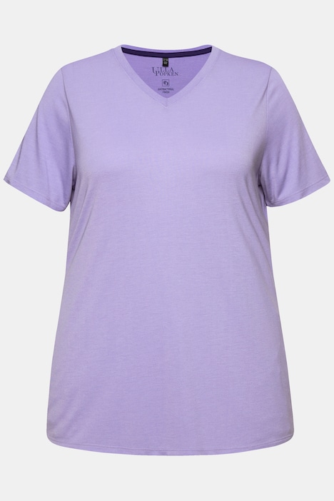 Funktionsshirt, antibakteriell, V-Ausschnitt, Halbarm