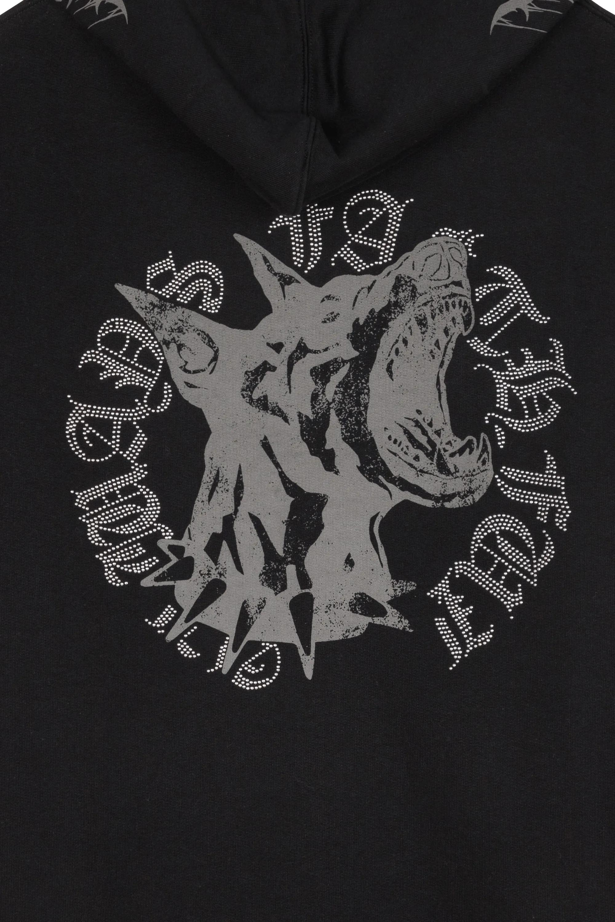 WASTED Hoodie zippé Full zip blitz  Noir