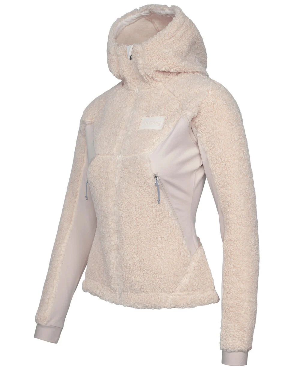 Sway Pile Jacket Dame Light Beige