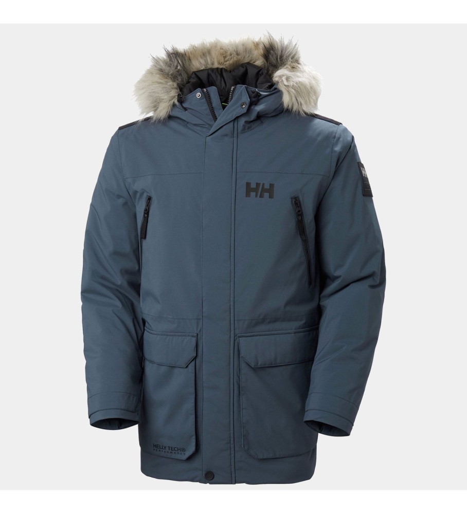 Parka de inverno azul Helly Hansen Reine
