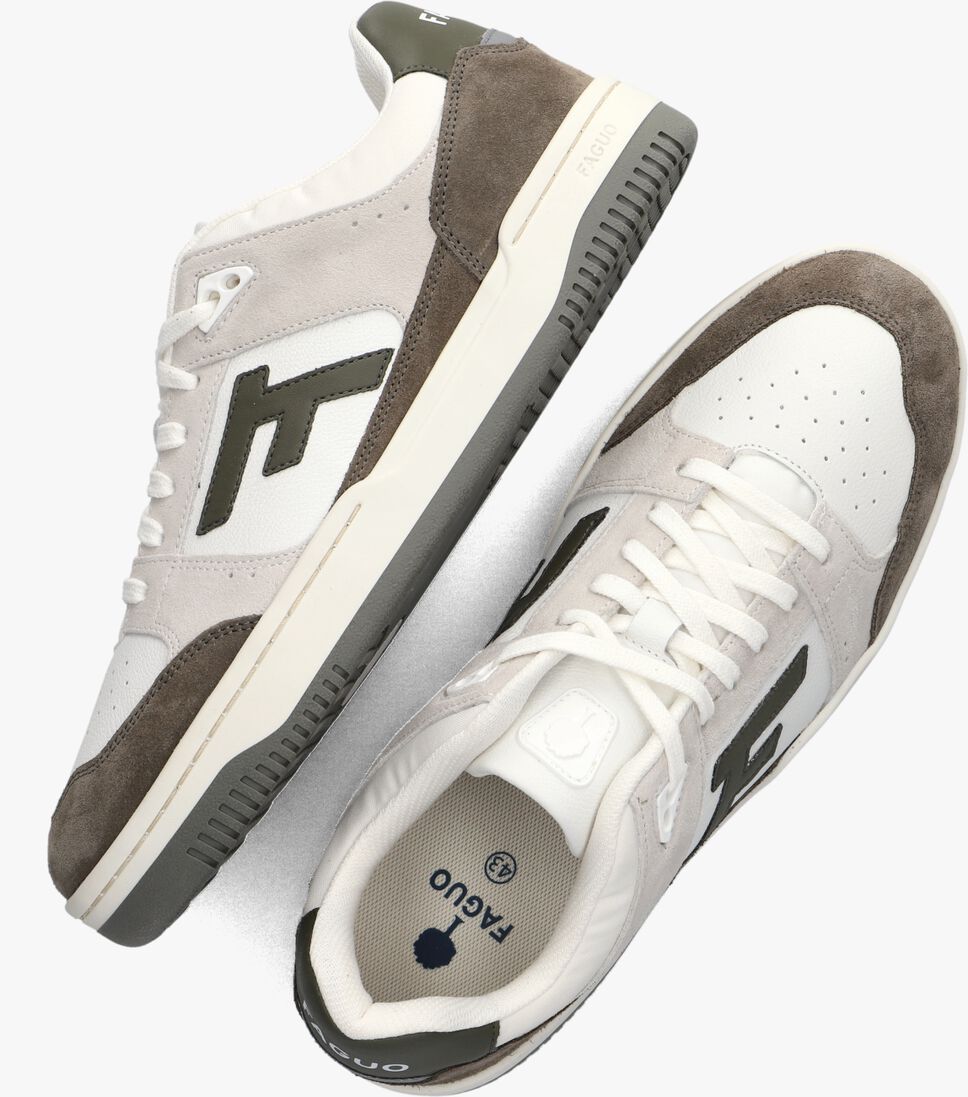 FAGUO witte faguo lage sneakers urban 1  baskets