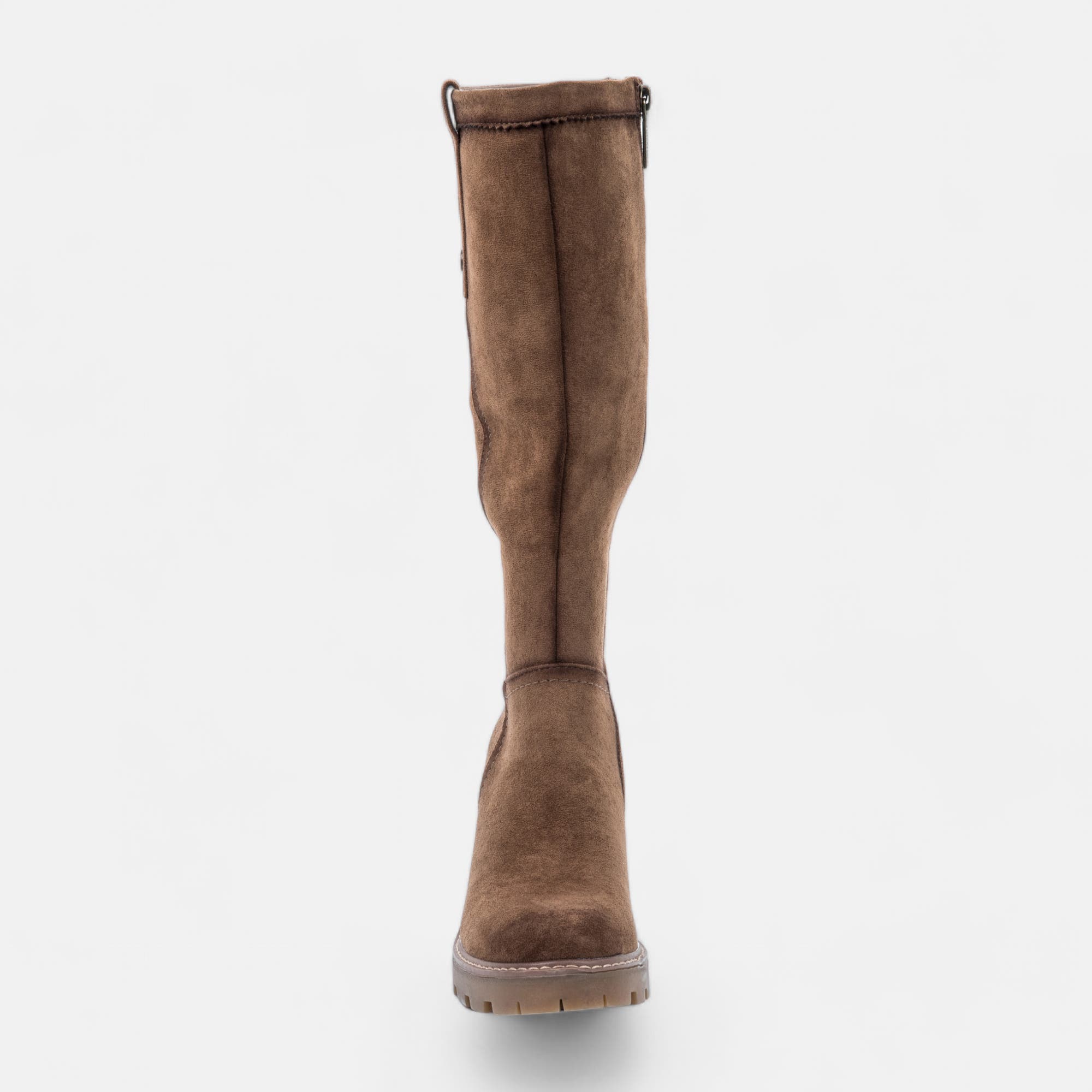 Bottes à talon Femme camel