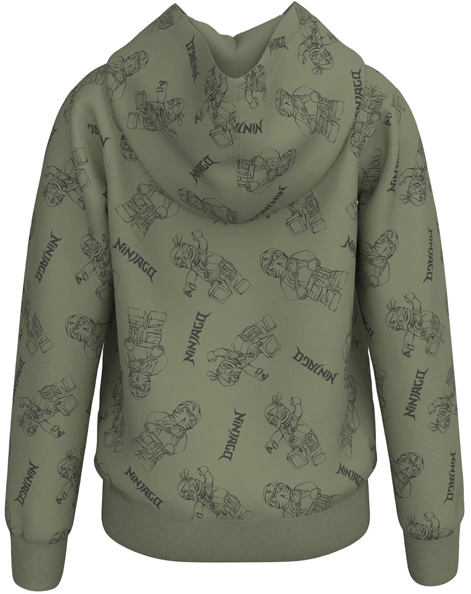 Kapuzen-Sweatshirt M12010654 in light olive green