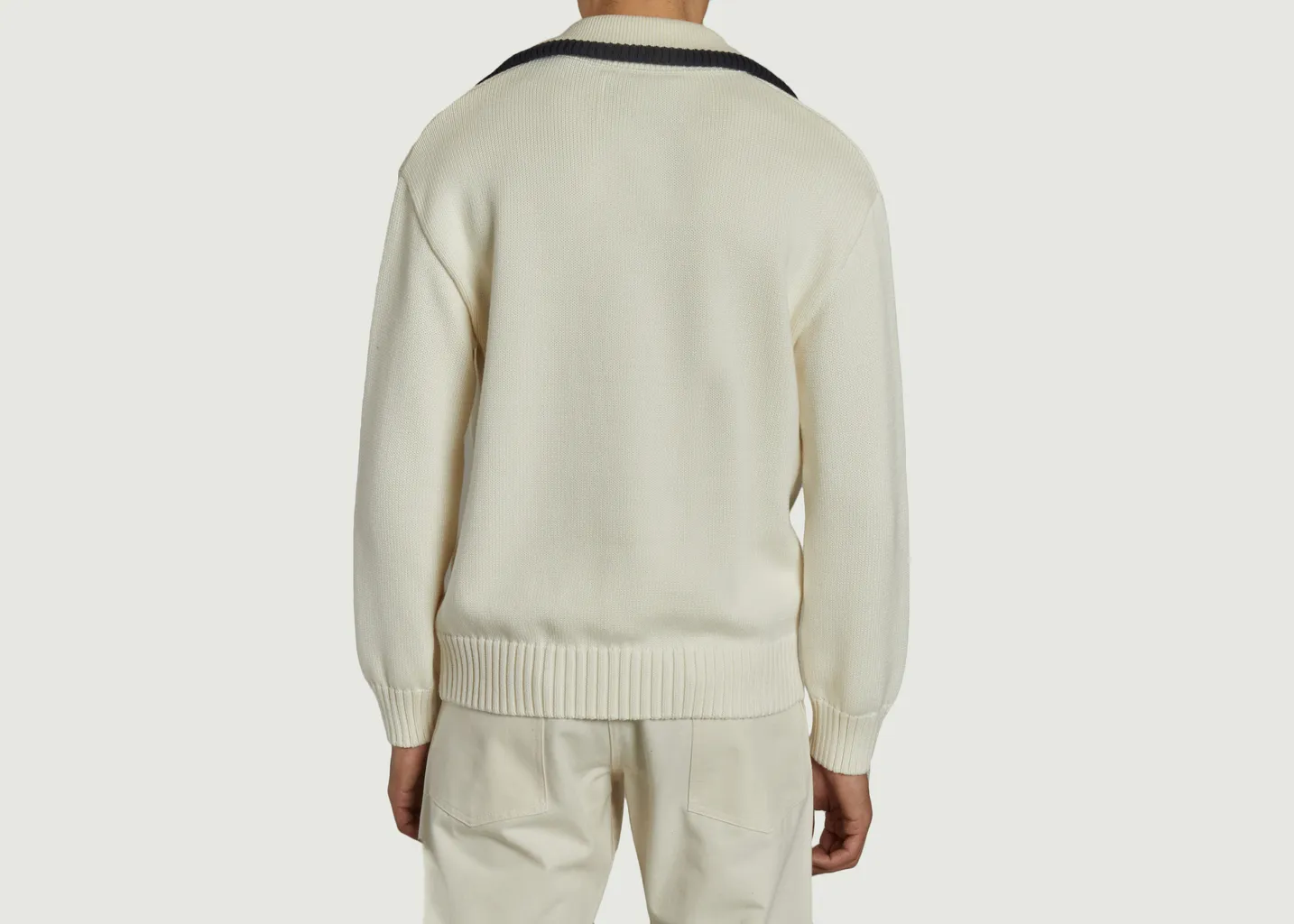 Pull À Demi Zip Gant