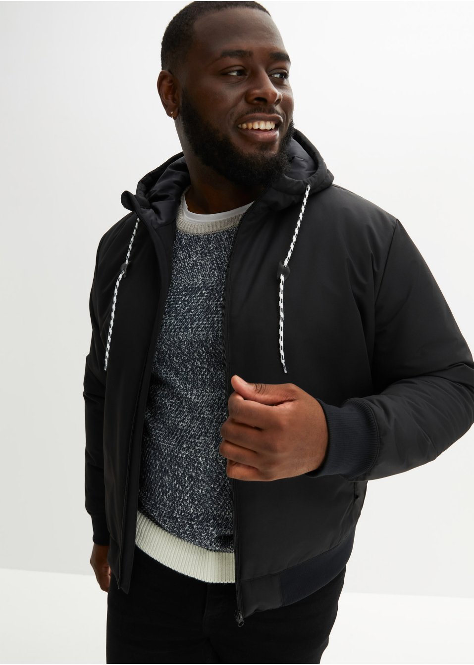 Veste d'hiver à capuche