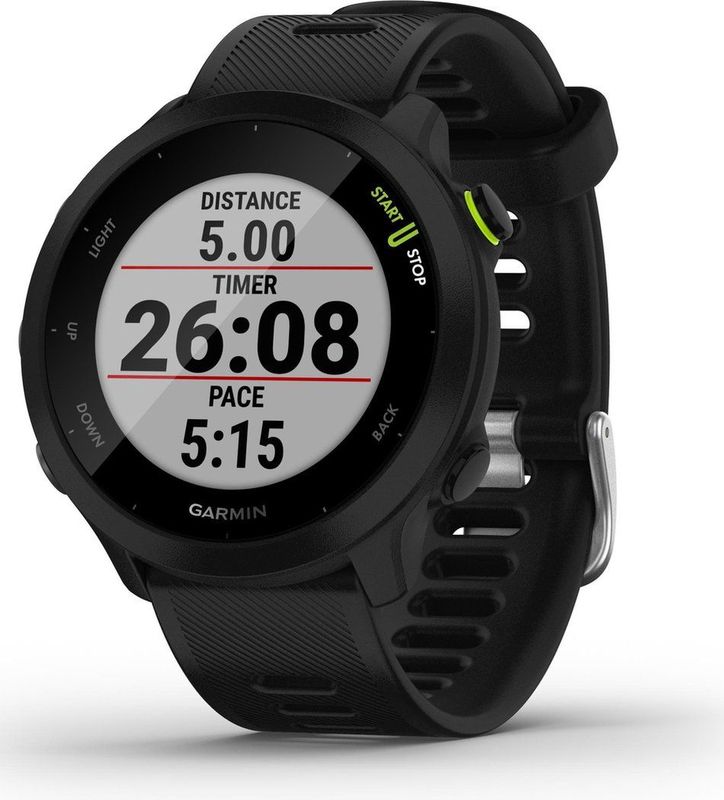 Garmin Forerunner 55 Sporthorloge met GPS Tracker Geschikt voor Hardlopen 42mm Zwart