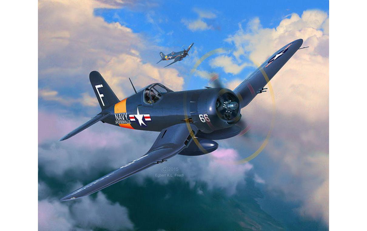 Bausatz F4U-4 Corsair 1:72Kunststoff Modellbausatz
