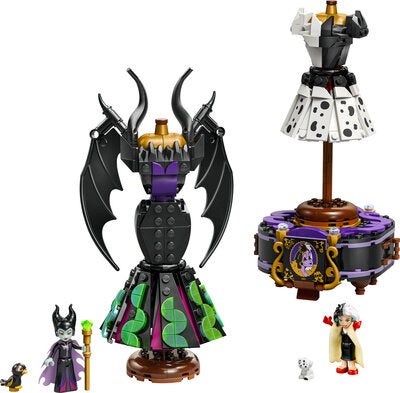 LEGO Disney Classic 43262 Maleficents og Cruella De Vils kjoler
