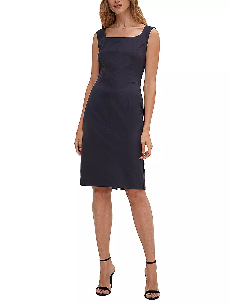 COMMA Businesskleid dunkelblau
