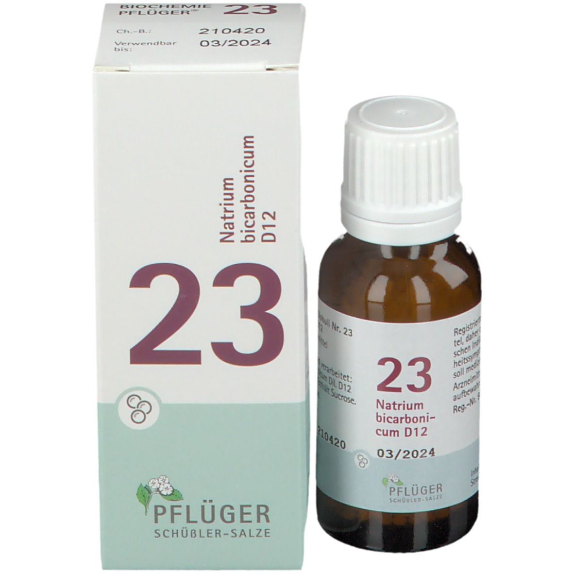 BIOCHEMIE PFLÜGER® Nr. 23 Natrium bicarbonicum D12
