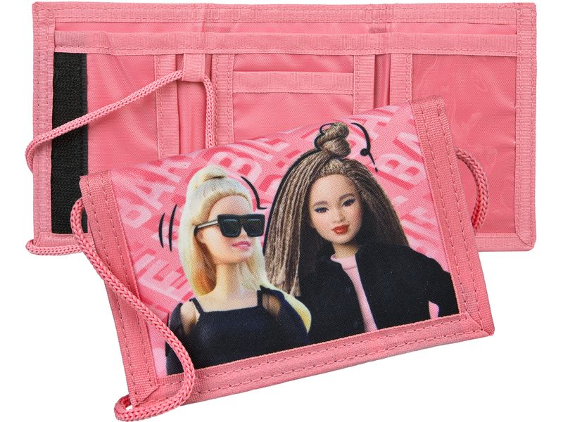 Undercover Portemonnaie Barbie 13 cm x 8 cm Geldbeutel mit Umhängeschnur