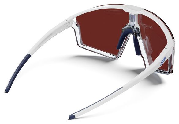 Lunettes Julbo Edge Spectron HD 3 Blanc/Bleu - Groupama-FDJ