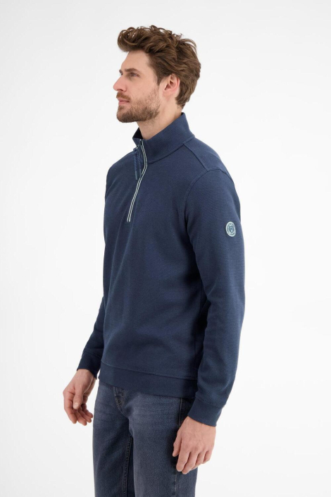 Lerros blauwe heren sweater