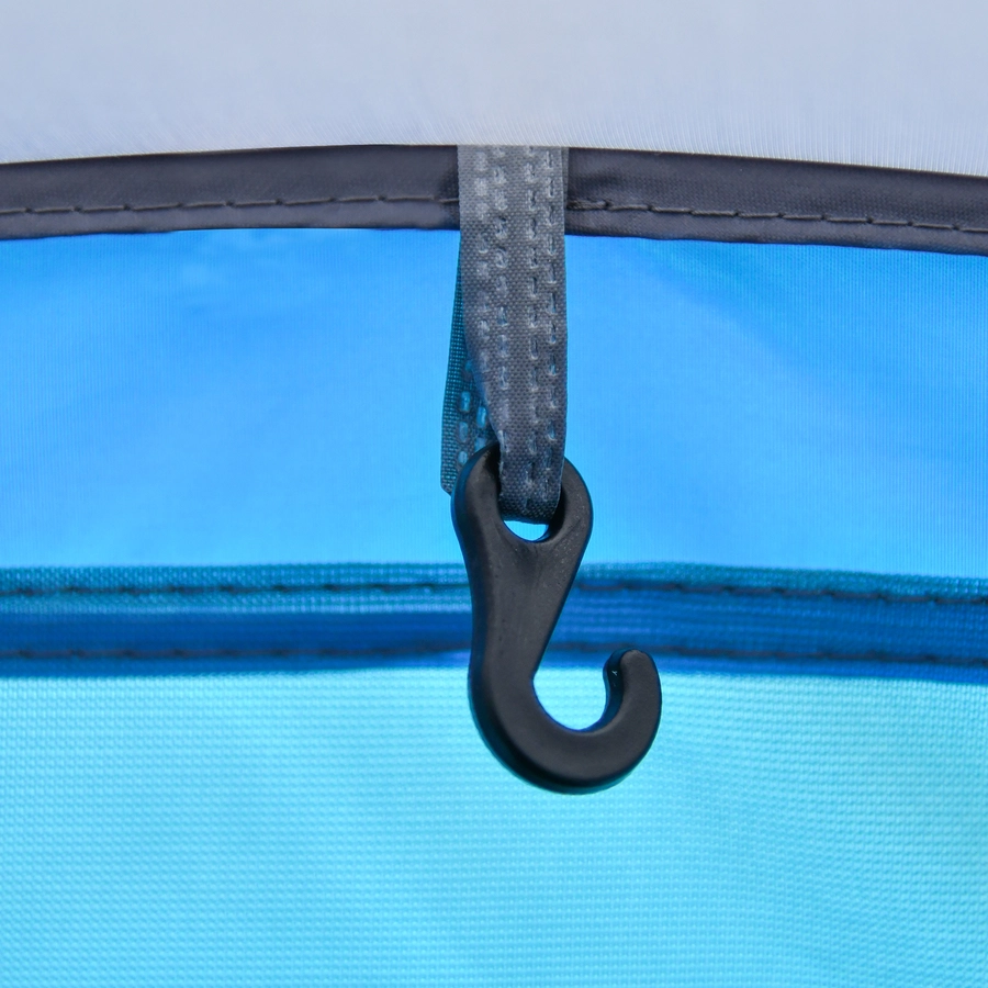 Outsunny Campingzelt für 1-2 Personen blau, grau