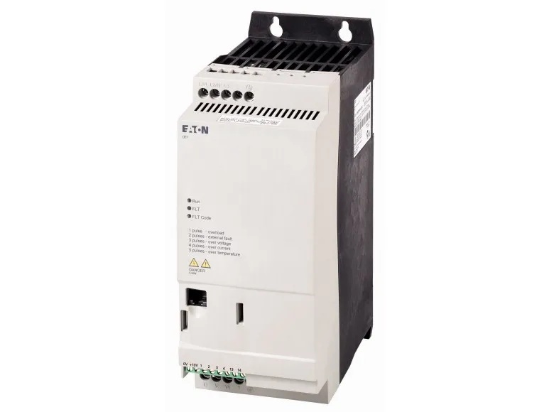 Eaton DE1-345D0FN-N20N, Sort, Hvid, IP20, -10 - 60 °C, -40 - 70 °C, 380 - 480 V, 50 - 60 Hz