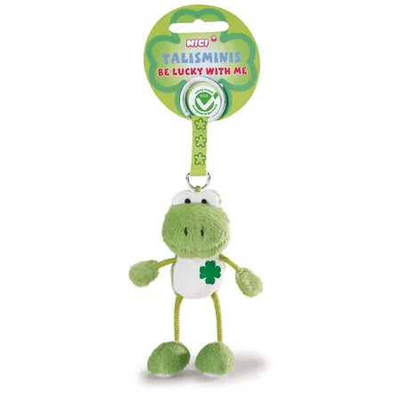 NICI Schlüsselanhänger Talisminis Frosch, 7 cm