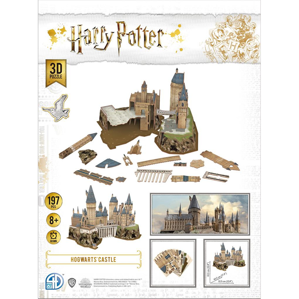 Harry Potter : Le Château de Poudlard 3D Puzzle