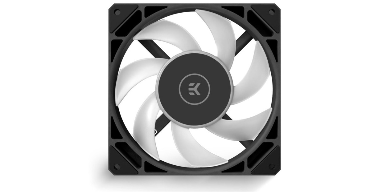 EKWBEK-Loop Fan FPT 140 D-RGB case fan  (Zwart, 140 x 140 x 27 mm, PWM)