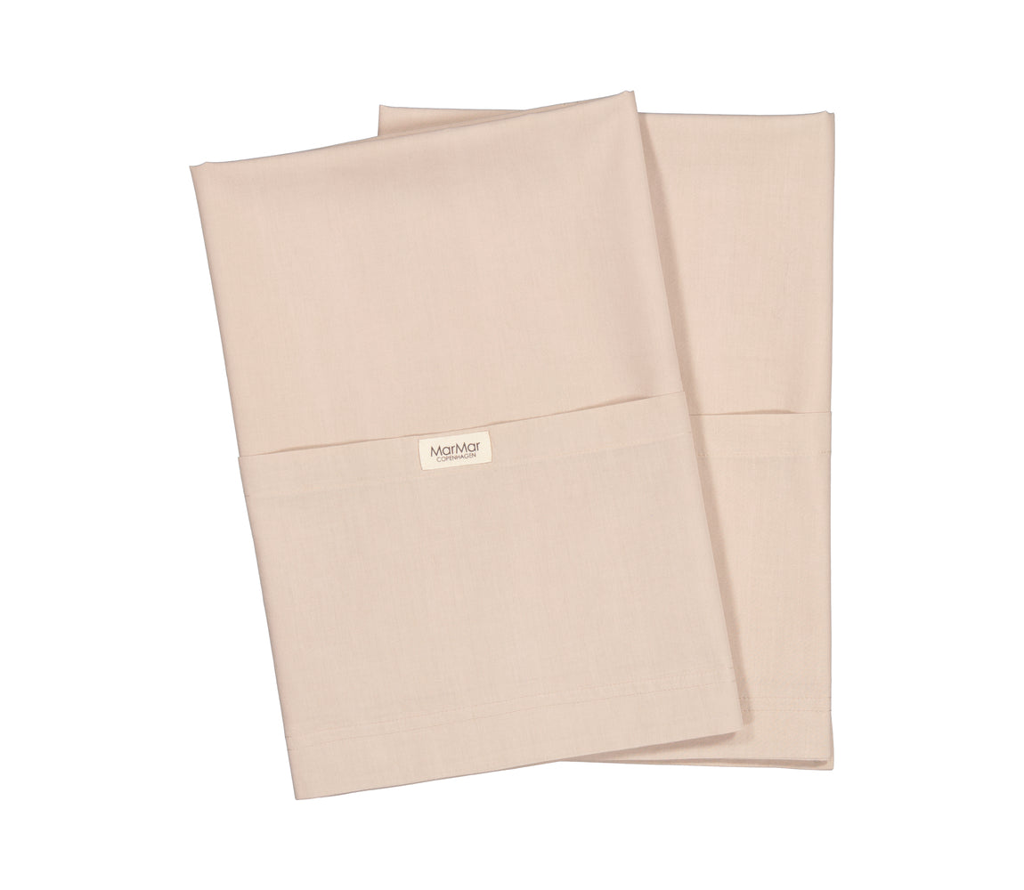 Pillow Case Adult (2-Pack), Hovedpudebetræk - Grey Sand
