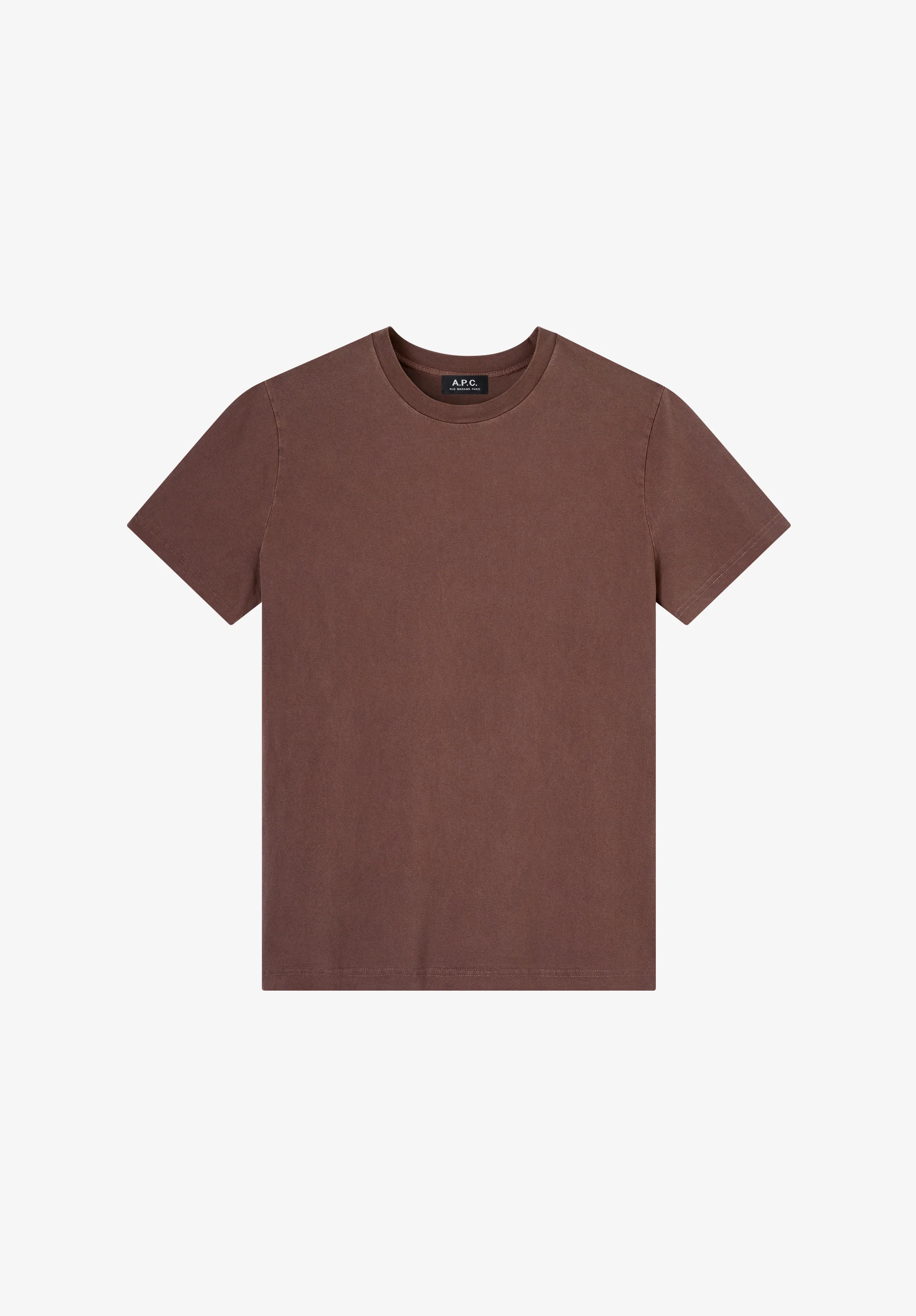 t-shirt manche courte apc printemps26 - Marron