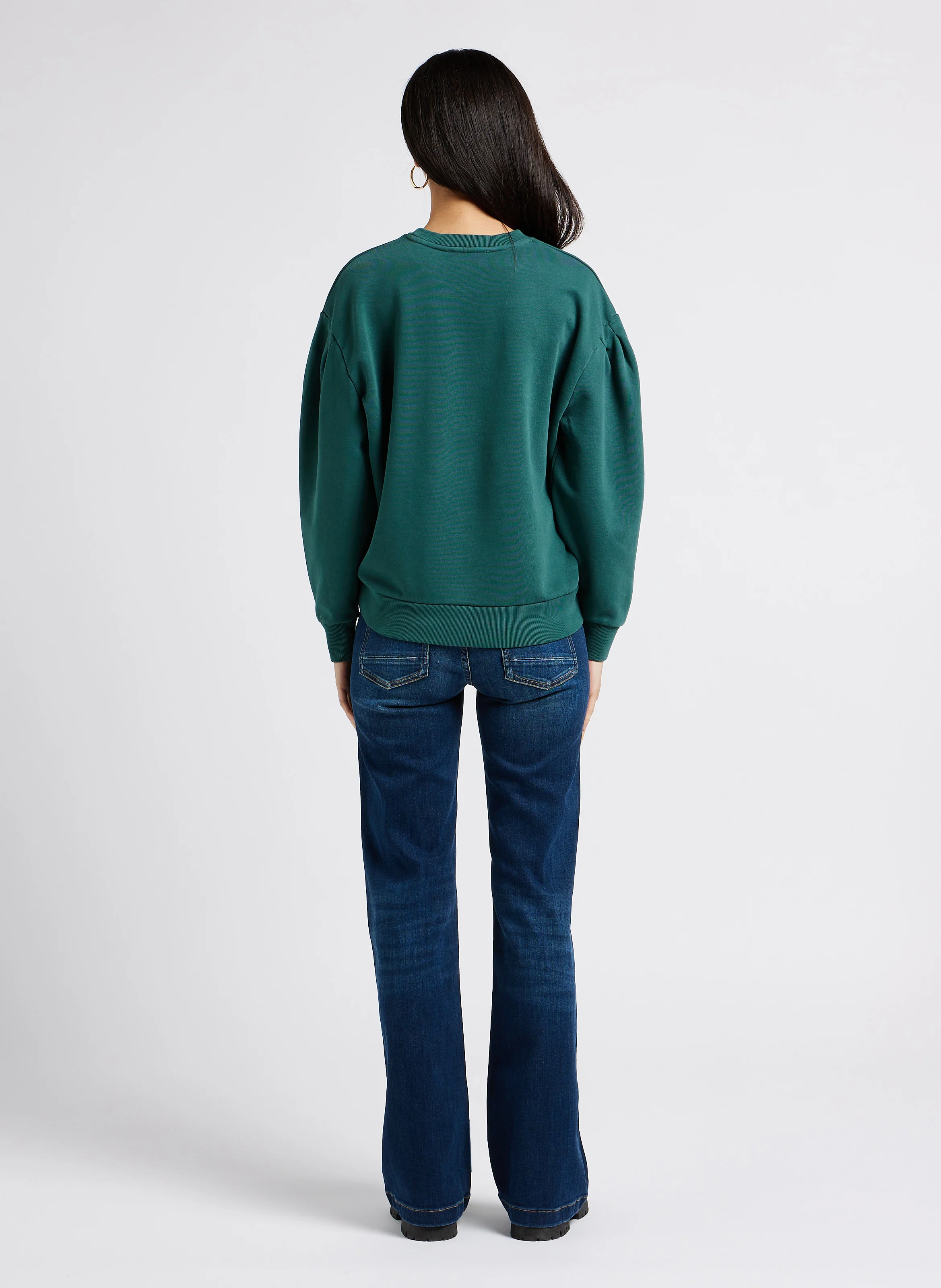 FLARE - Jean flare stretch | Bleu