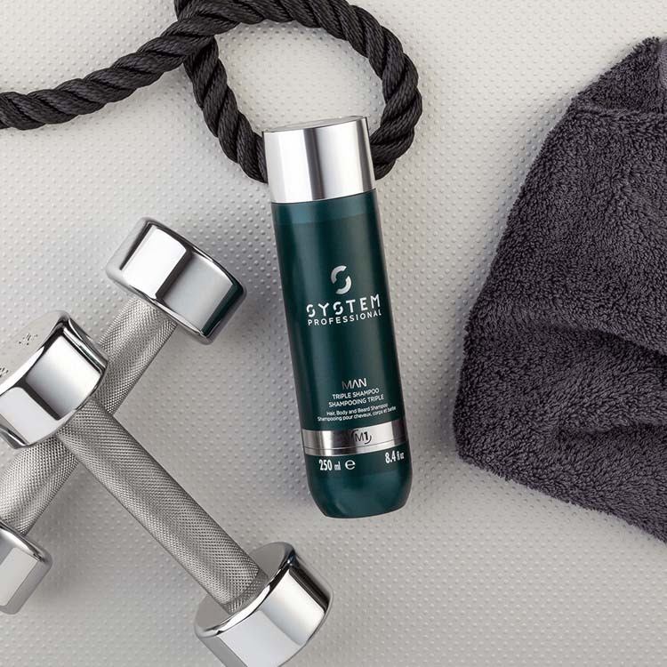 System Professional Man Triple Shampoo 250ml