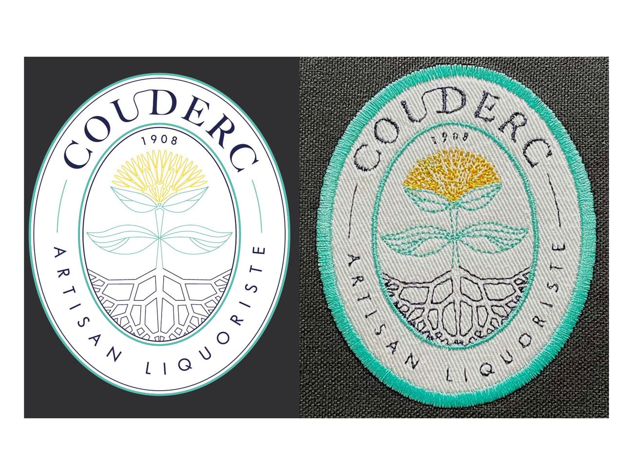 Broderie personnalisée - Broderie seule - Meilleur du Chef