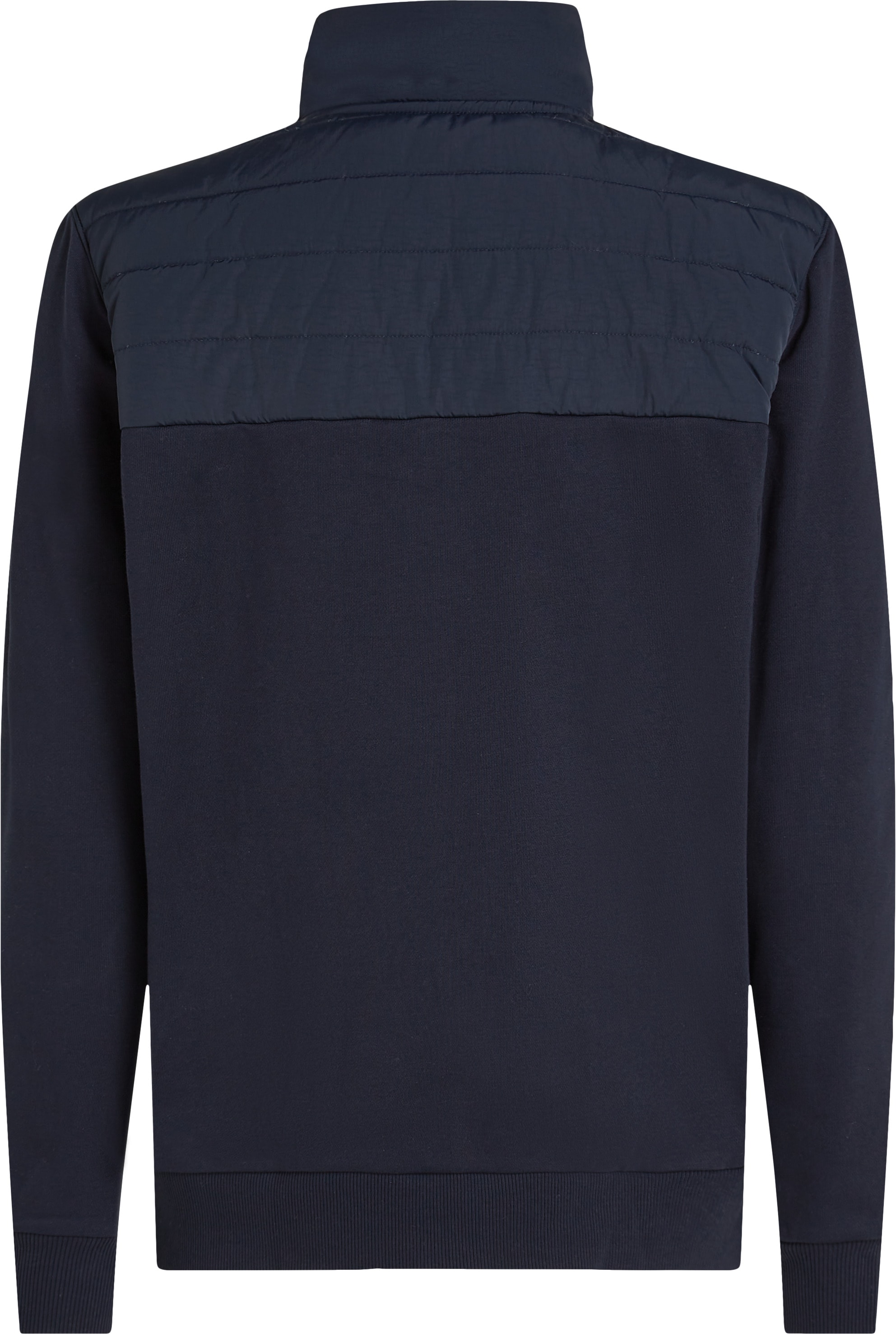 Tommy Hilfiger Big & Tall Collegejacke »BT-MIX MEDIA STAND CLLR-B« in Grossen Grössen, mit gesteppten Einsatz vorne