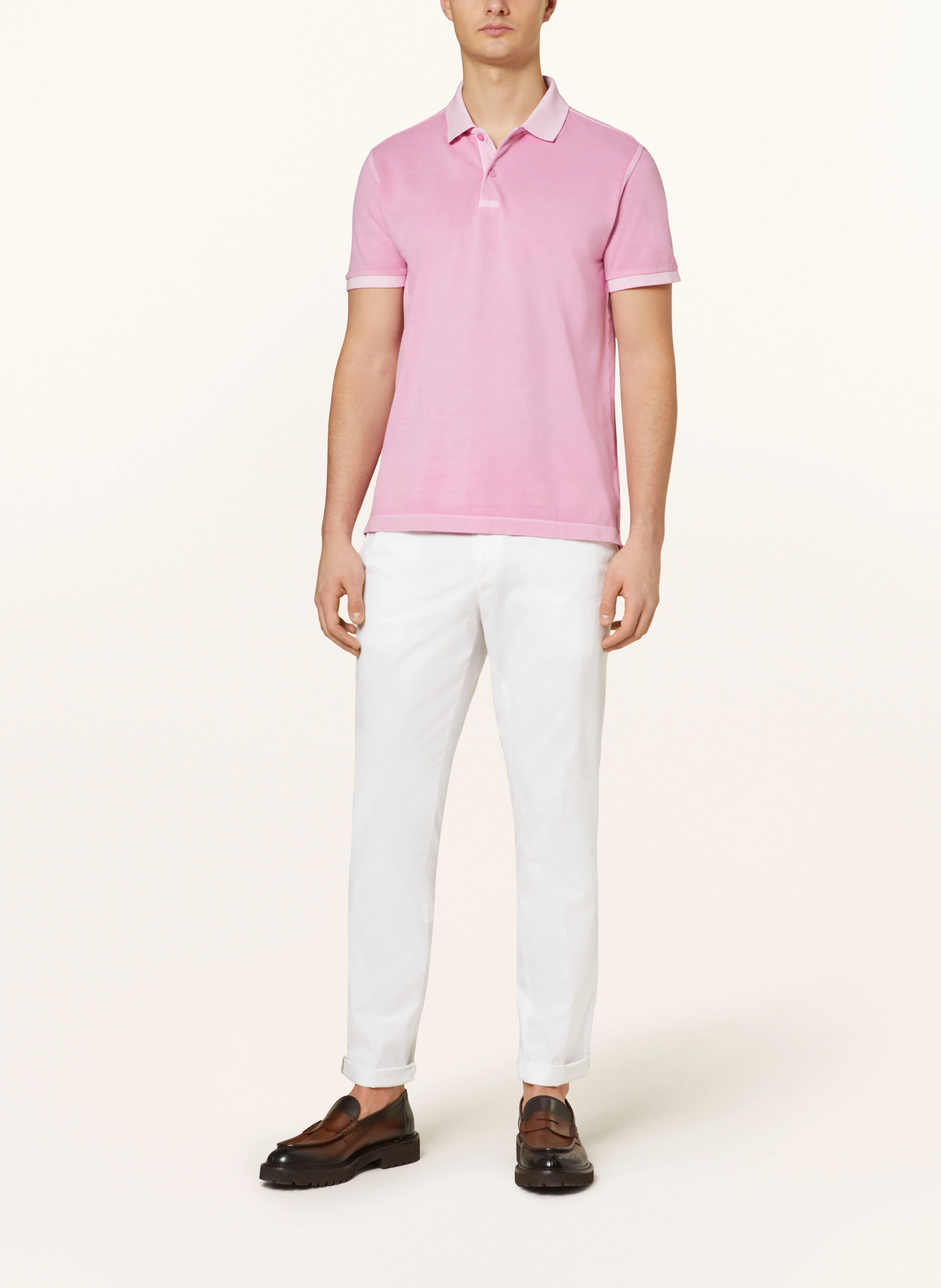 STROKESMAN'S Piqué-Poloshirt