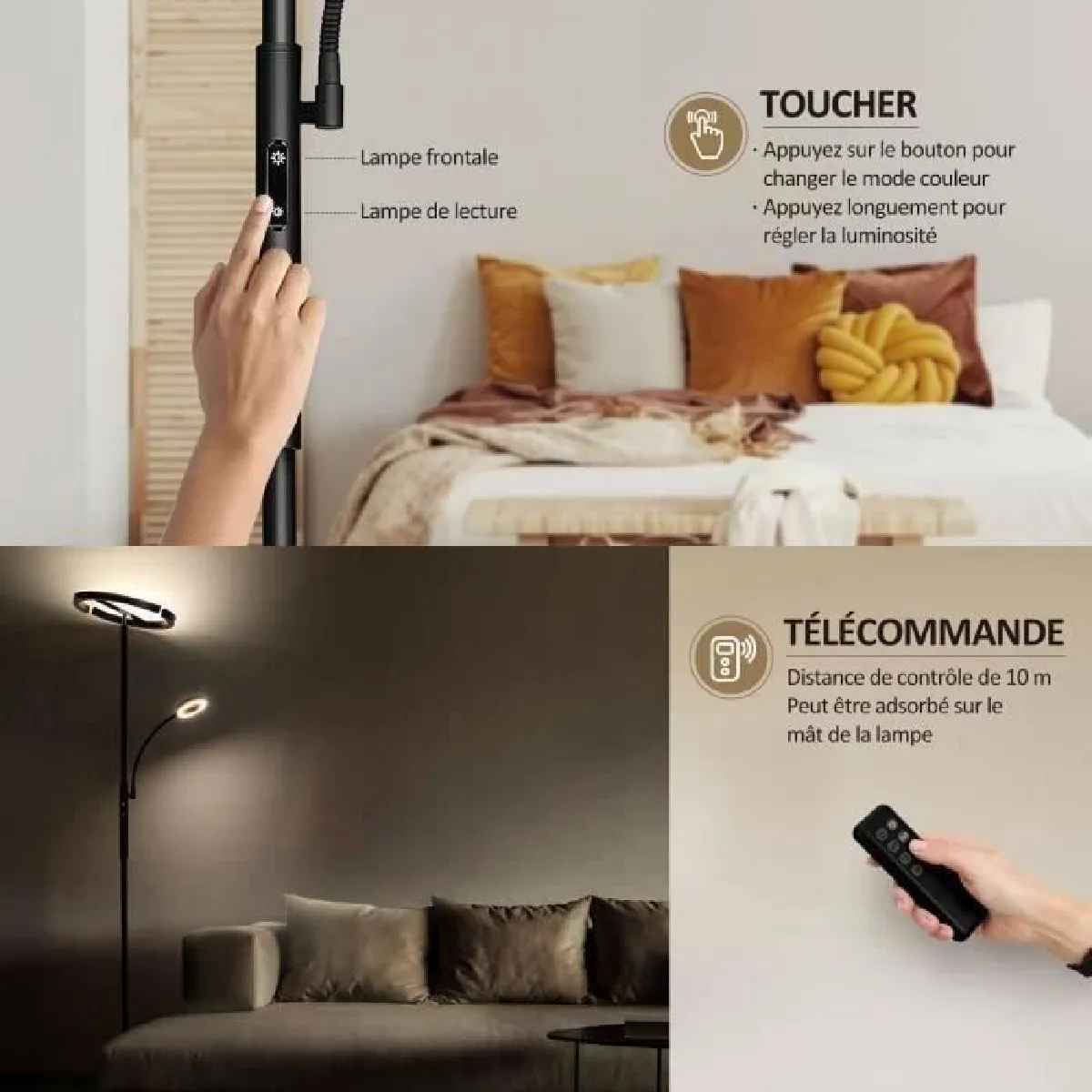FIMEI Lampadaire LED
