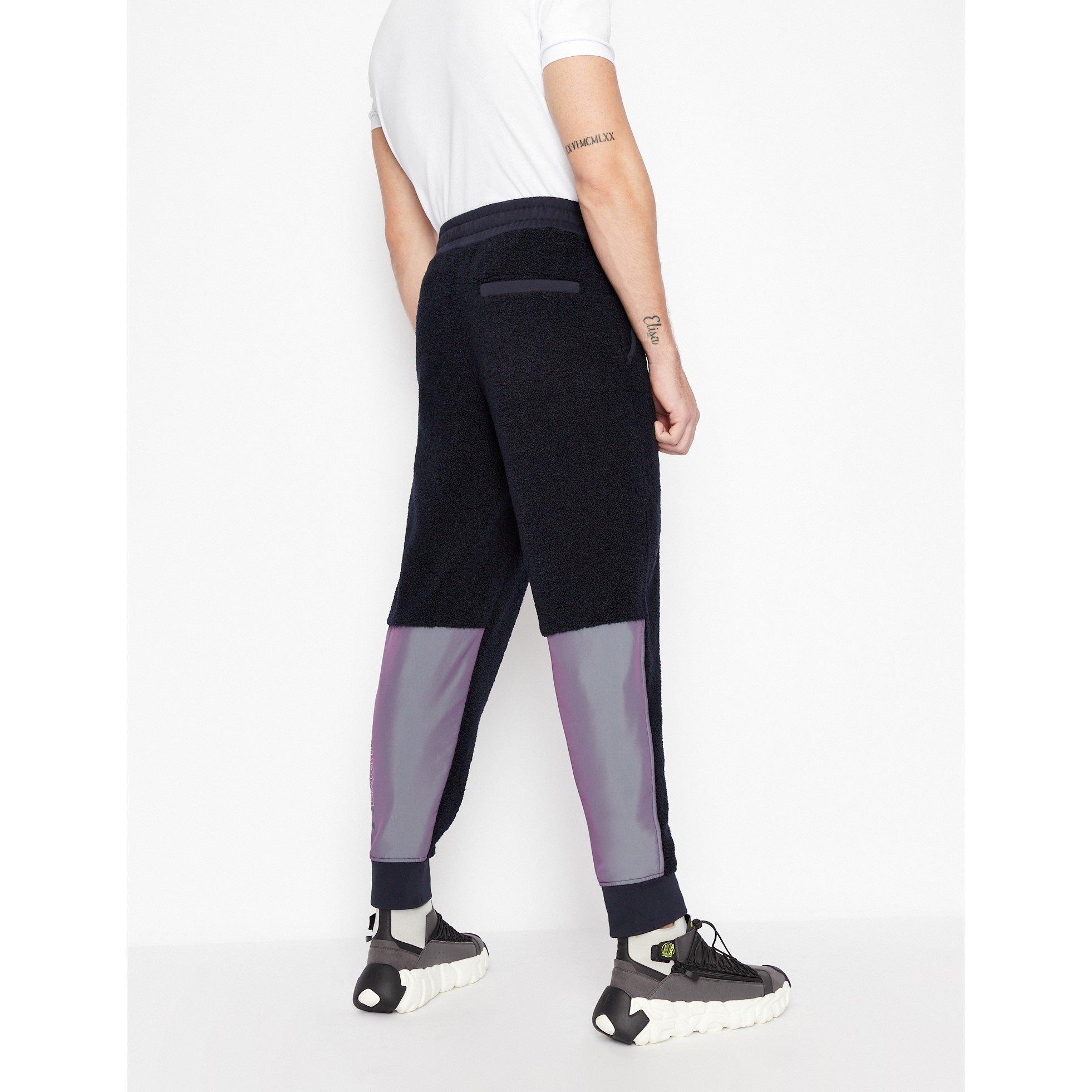 Armani Exchange Colourblock Jogging Bottoms