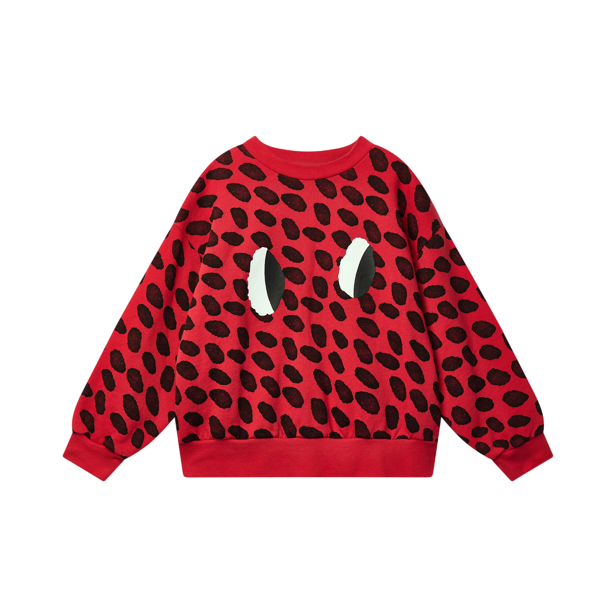Sweatshirt Dash Ladybird Red Black