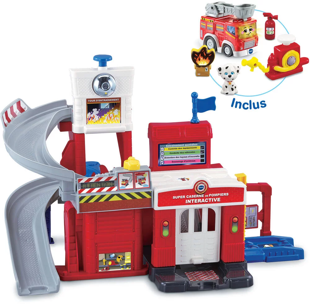 TUT TUT BOLIDES- SUPER CASERNE DE POMPIERS INTERACTIVE