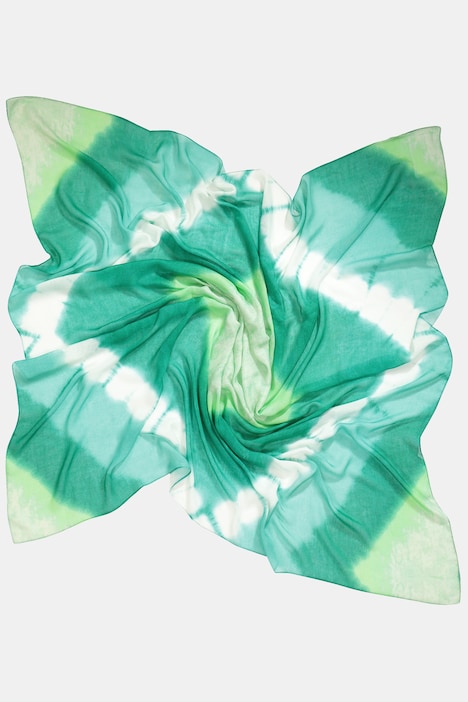 Tuch, Batik-Druck, Quasten
