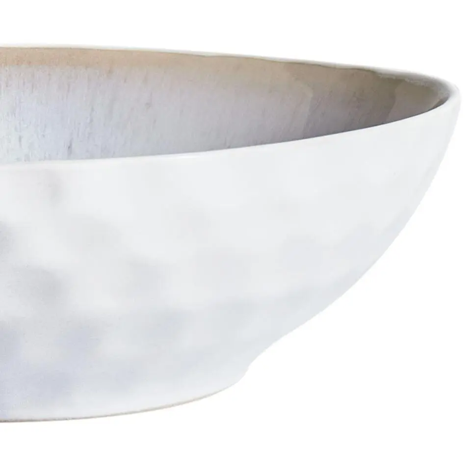 SESAME - Diepe borden set van 4 - Lichtgrijs - Steengoed