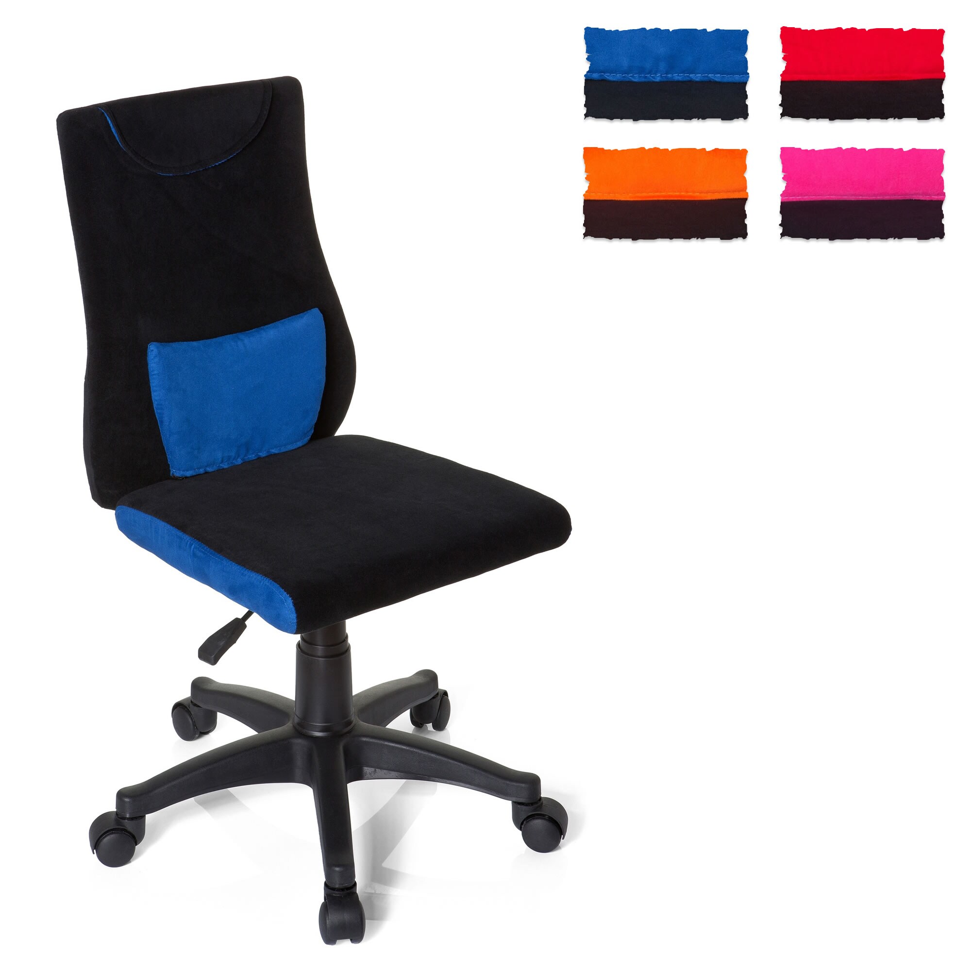 Kinderdrehstuhl KIDDY PRO Stoff ohne Armlehnen hjh OFFICE