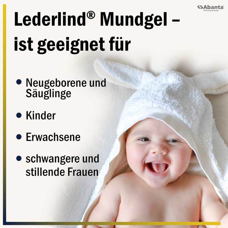 Lederlind Mundgel, 50 g